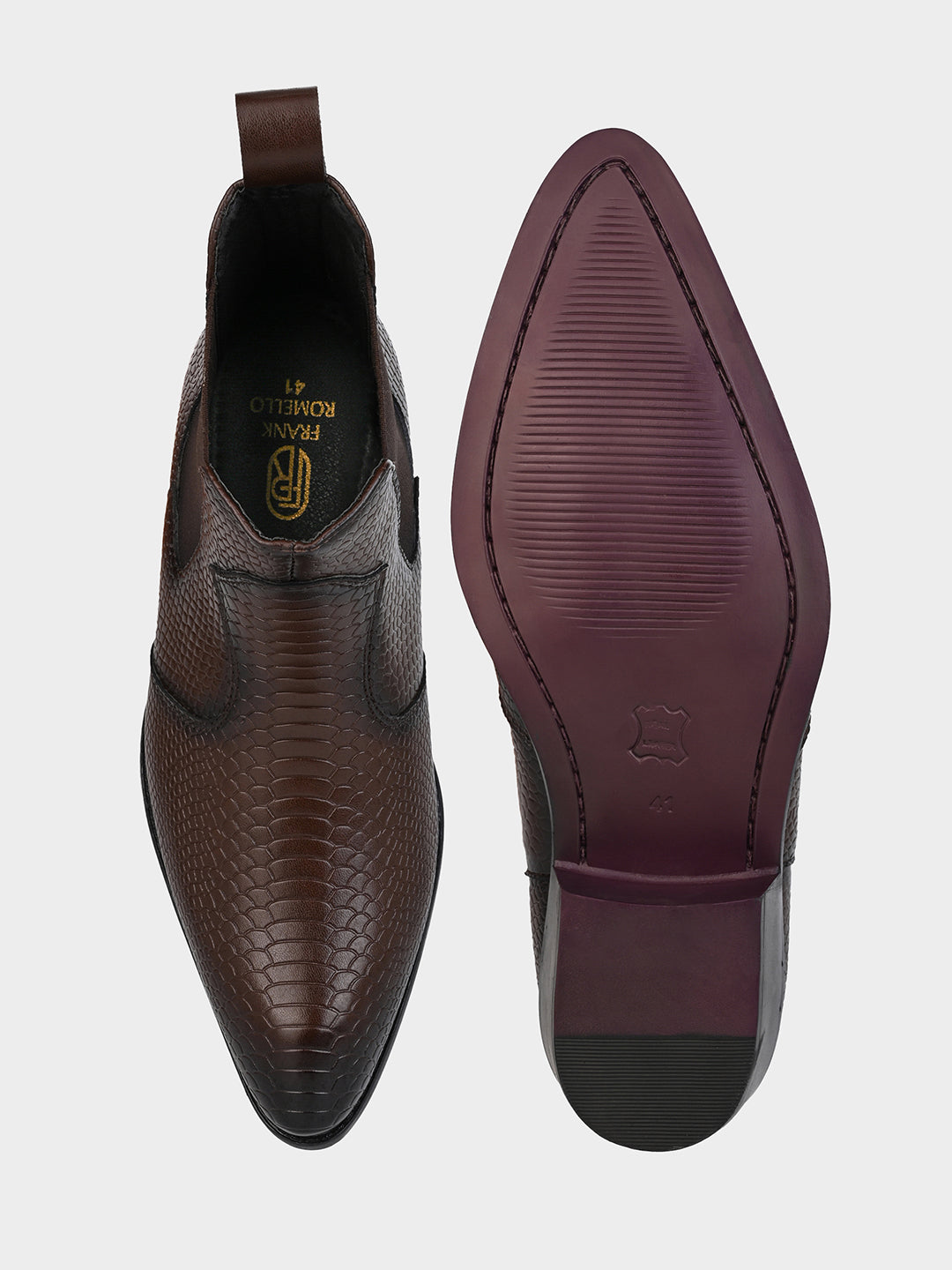 Men Chelsea Block Boots