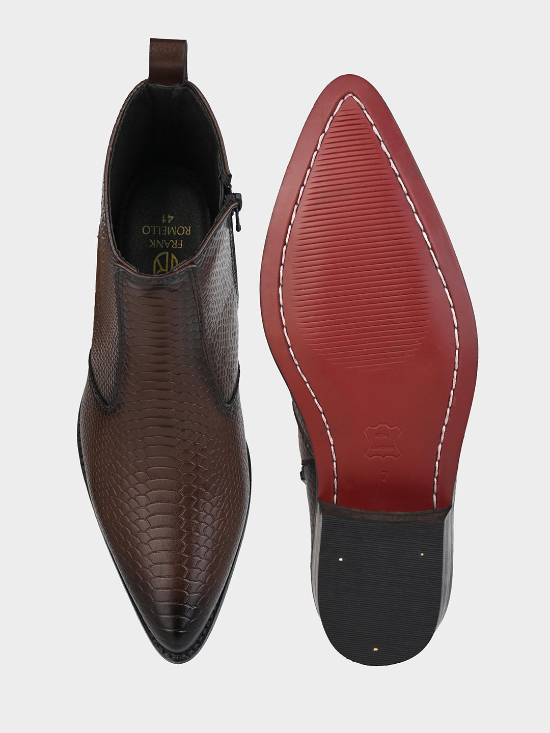 Men Chelsea Block Boots