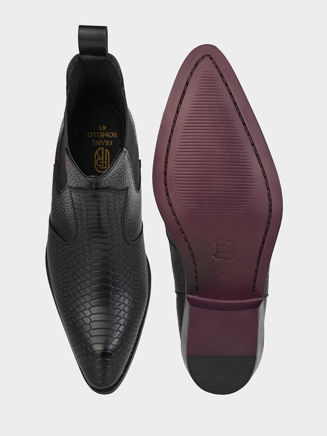 Men Chelsea Block Boots