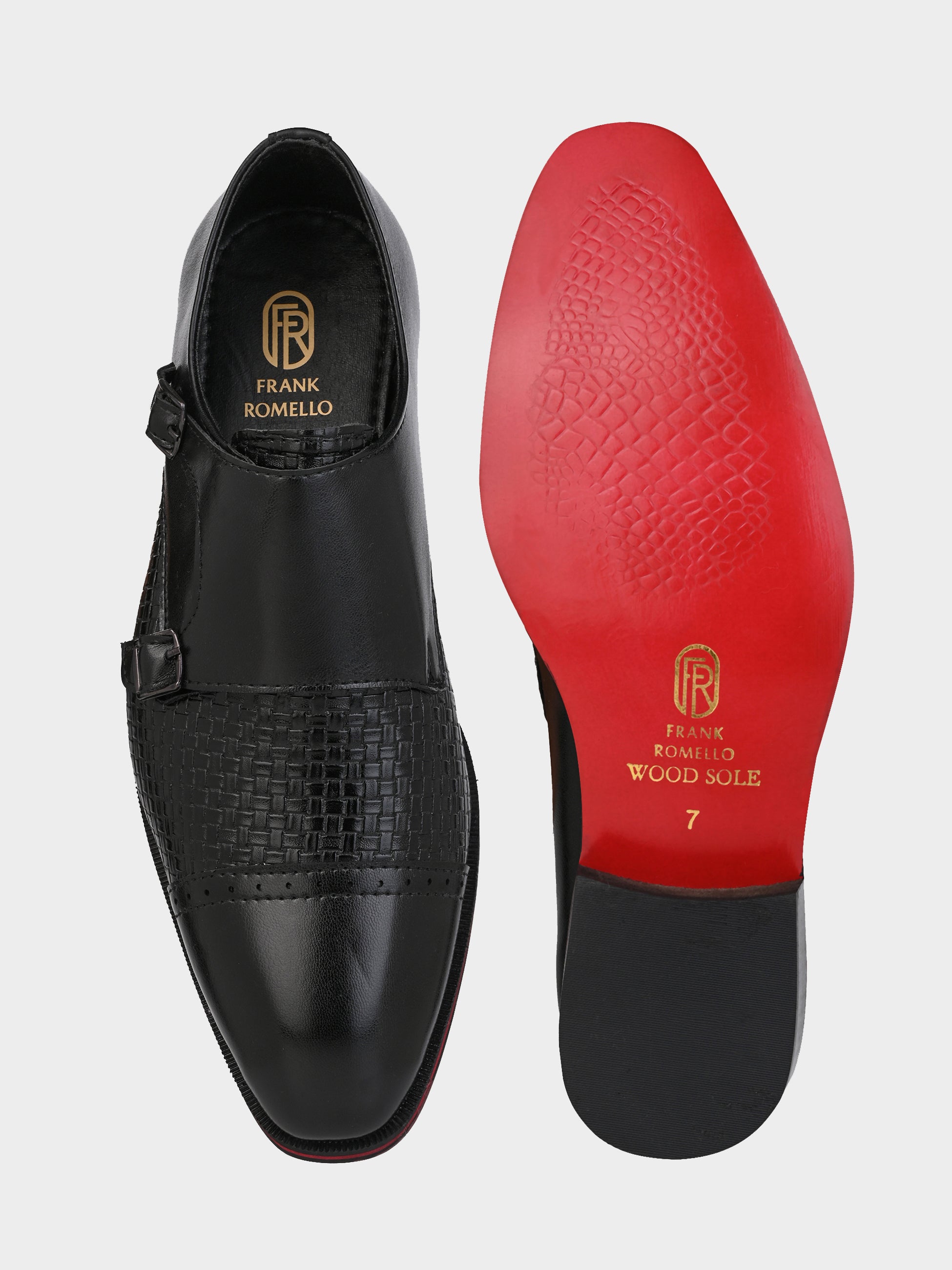 Men's Handcrafted Textured Loafers with Cuban Heels