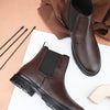 vegan leather casual boots