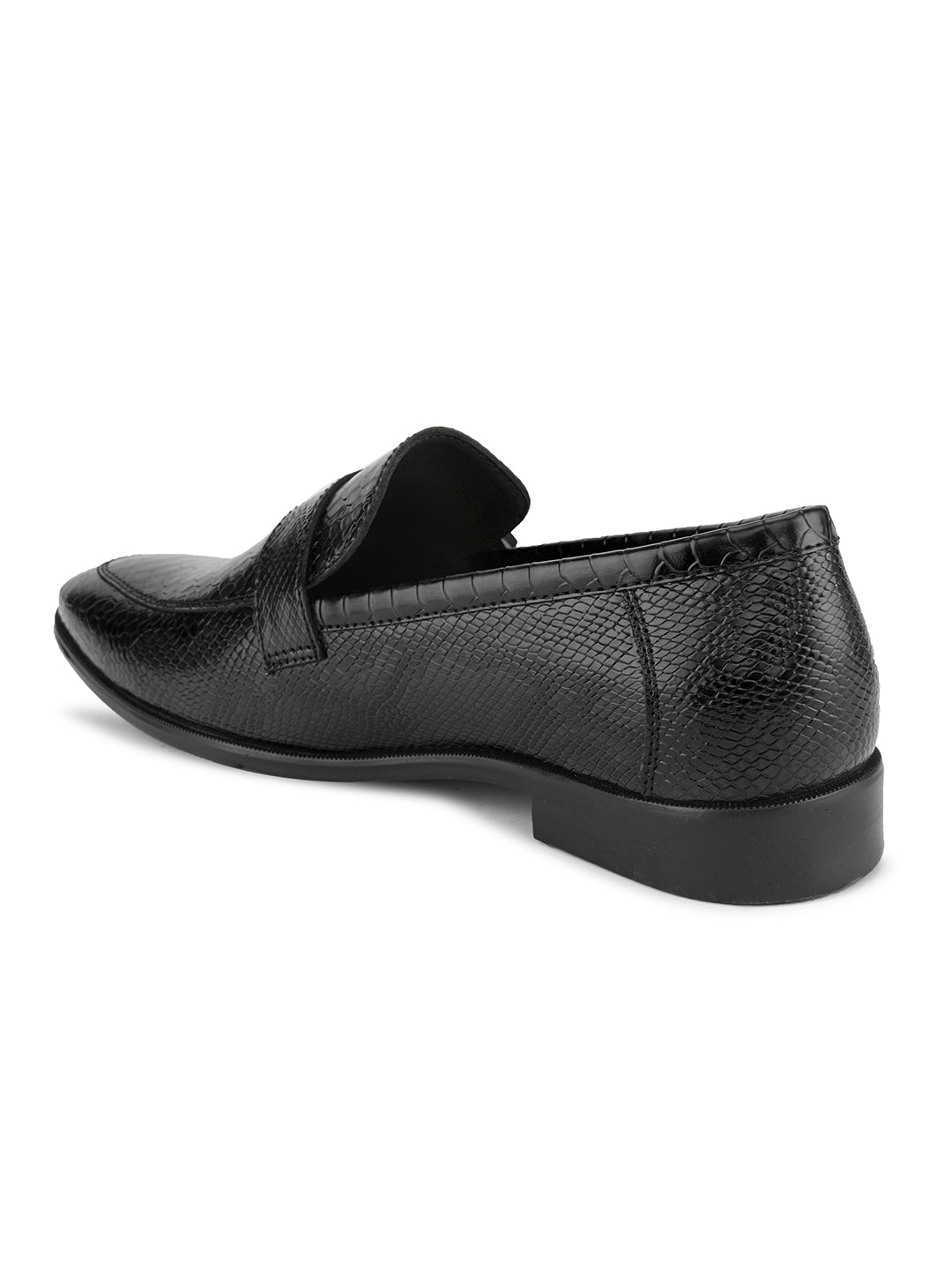 Men Textured Formal Monk Shoes