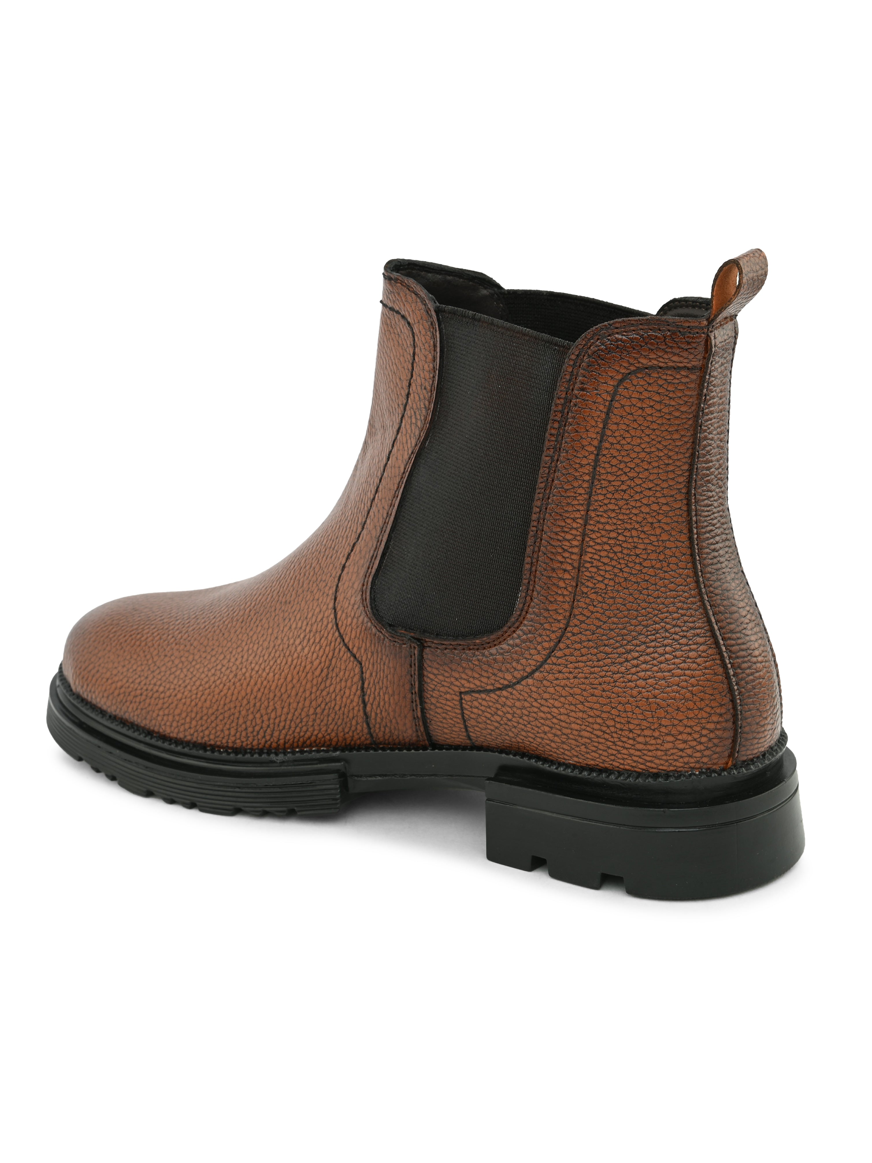 vegan leather casual boots