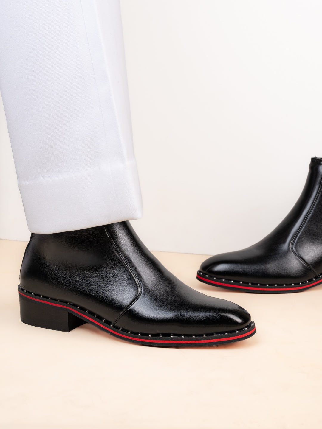 FRANK ROMELLO Men Premium Ankle Boots