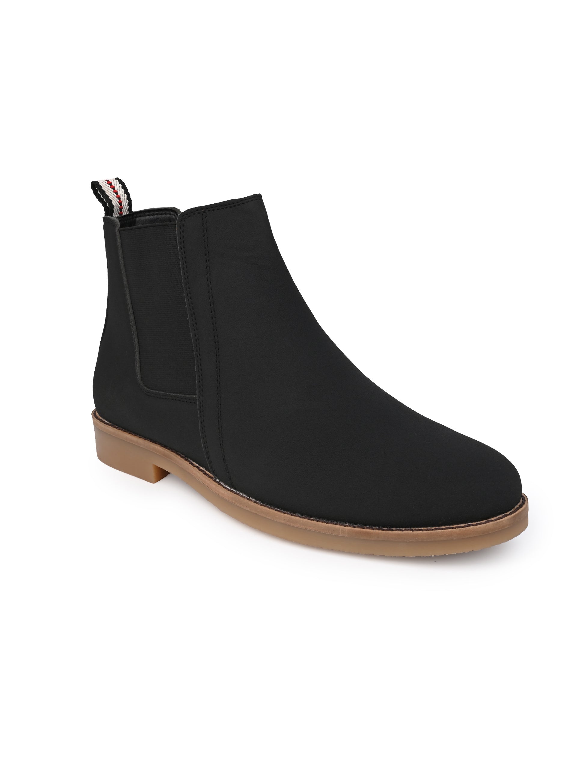 Men Mid-Top Round Toe Chelsea Boots