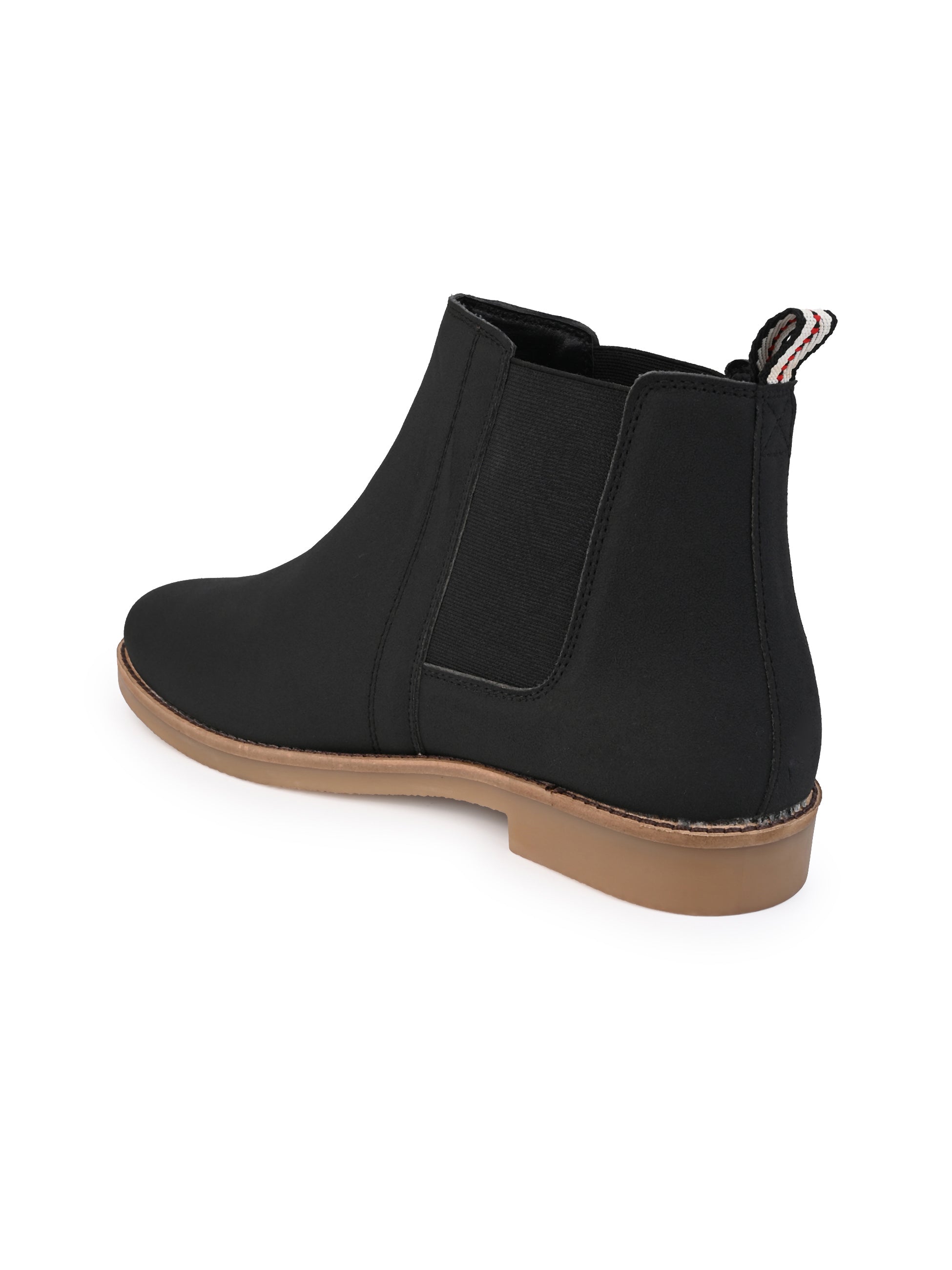 Men Mid-Top Round Toe Chelsea Boots