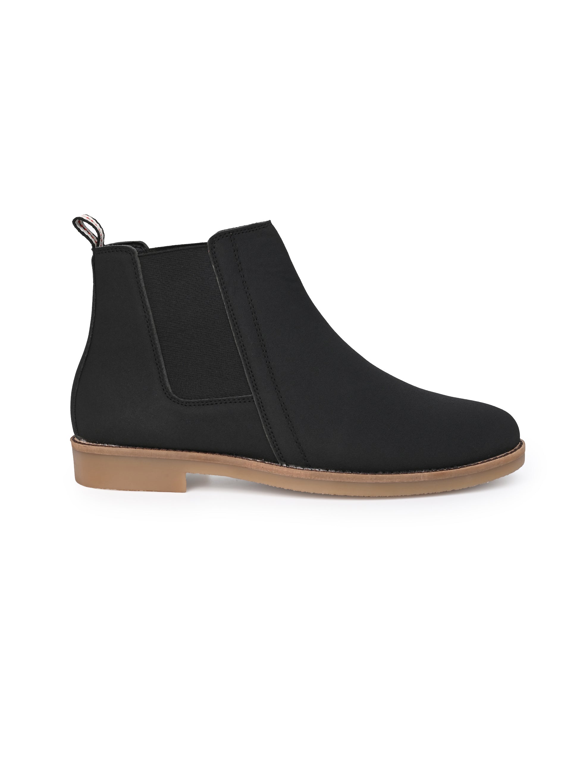 Men Mid-Top Round Toe Chelsea Boots