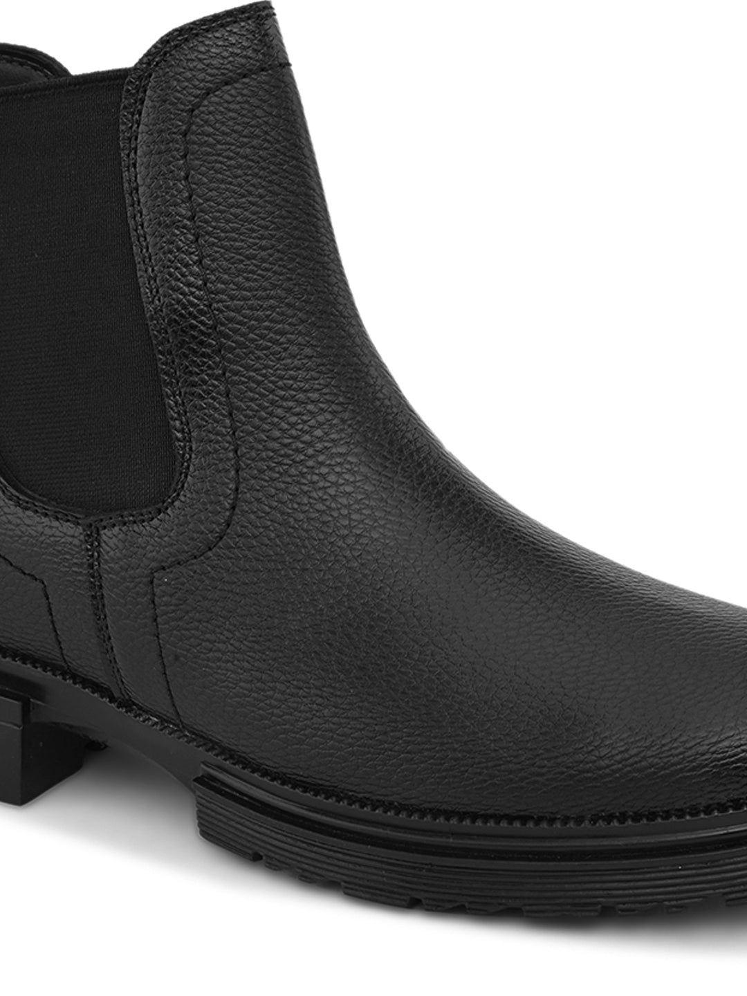 vegan leather casual boots