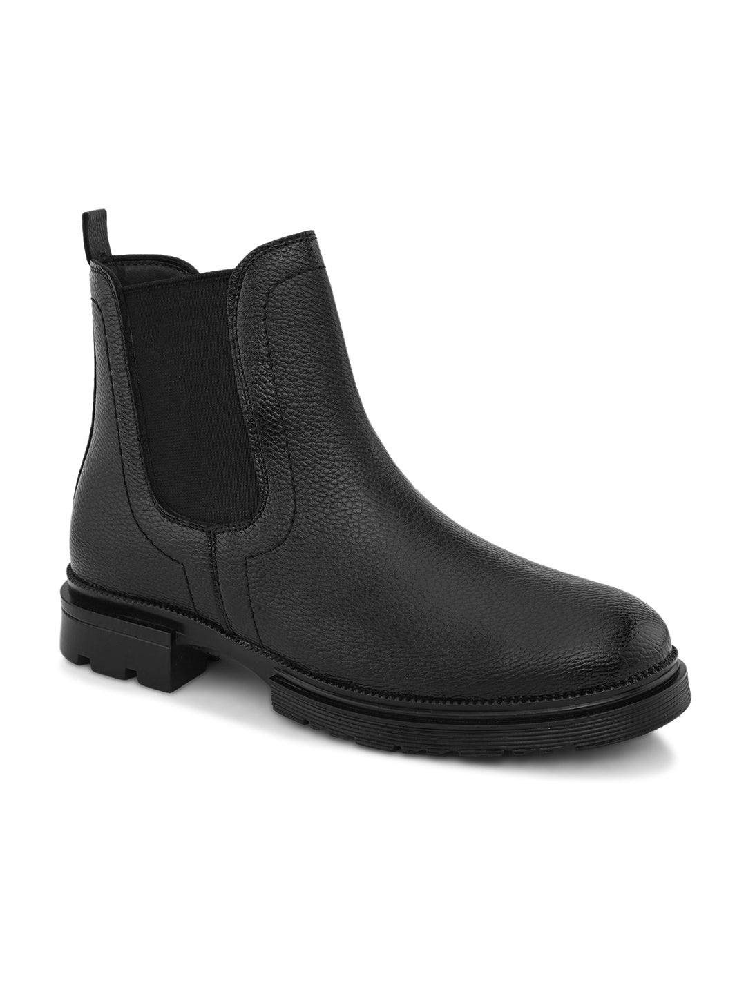 vegan leather casual boots
