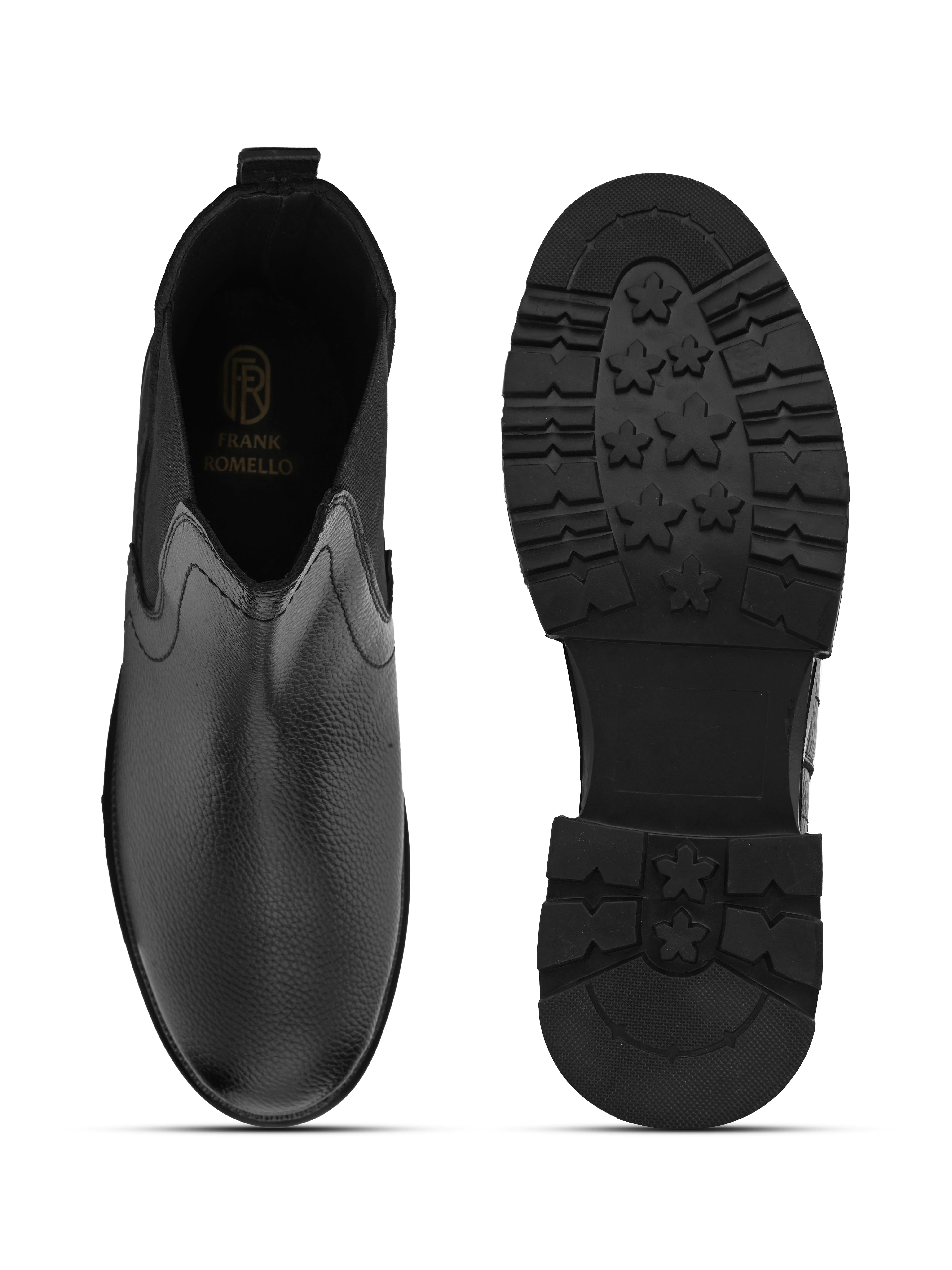 vegan leather casual boots