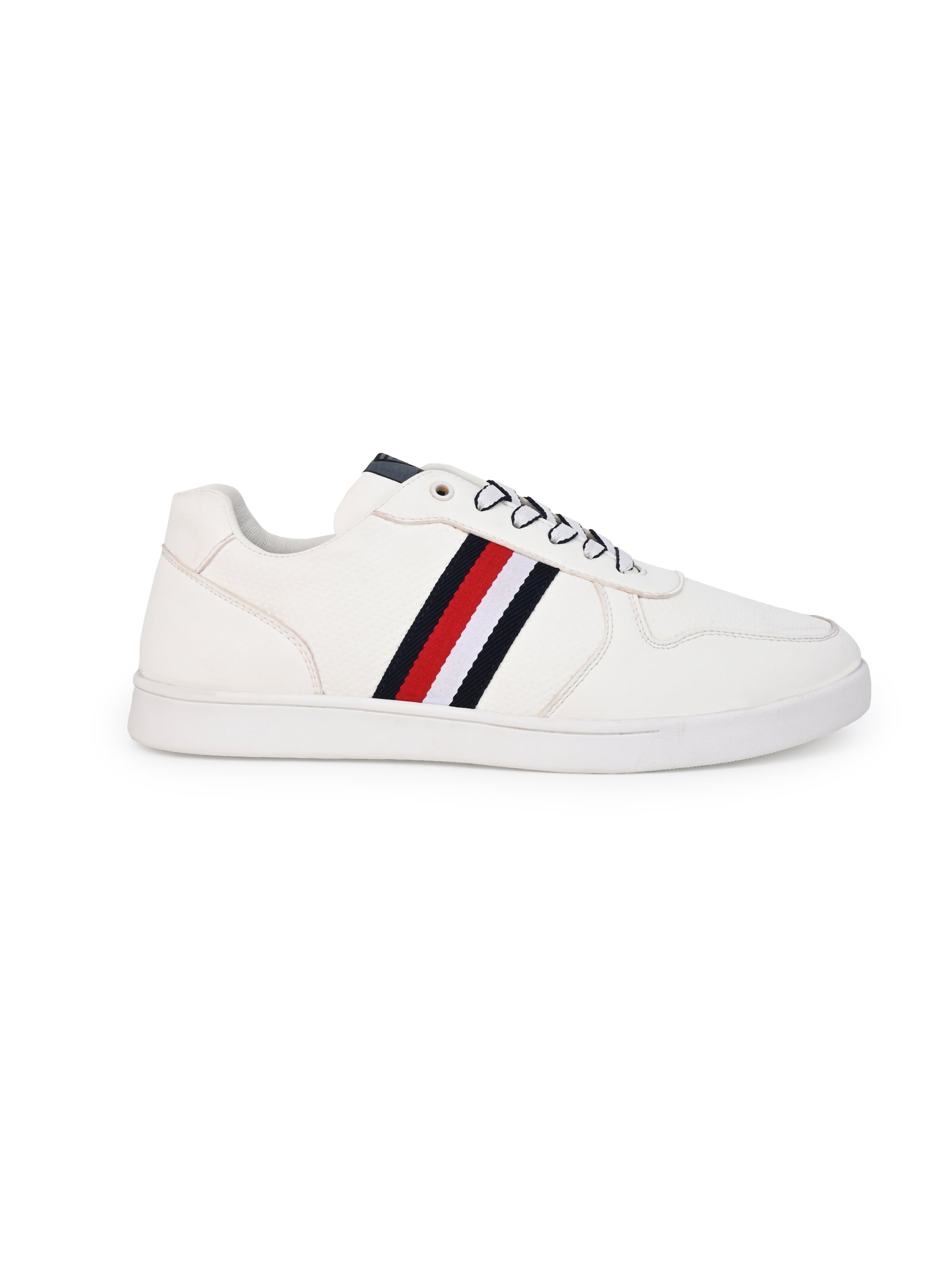 Men Round Toe Lace-Up Sneakers