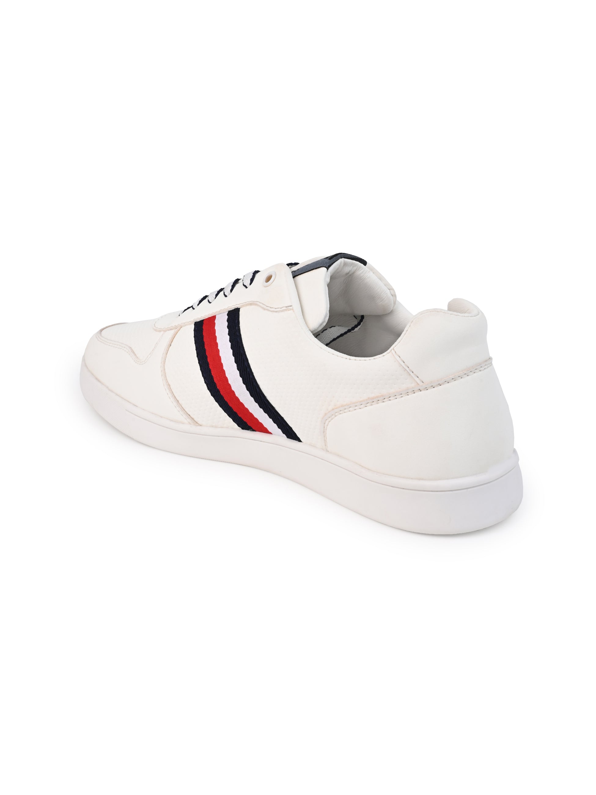 Men Round Toe Lace-Up Sneakers