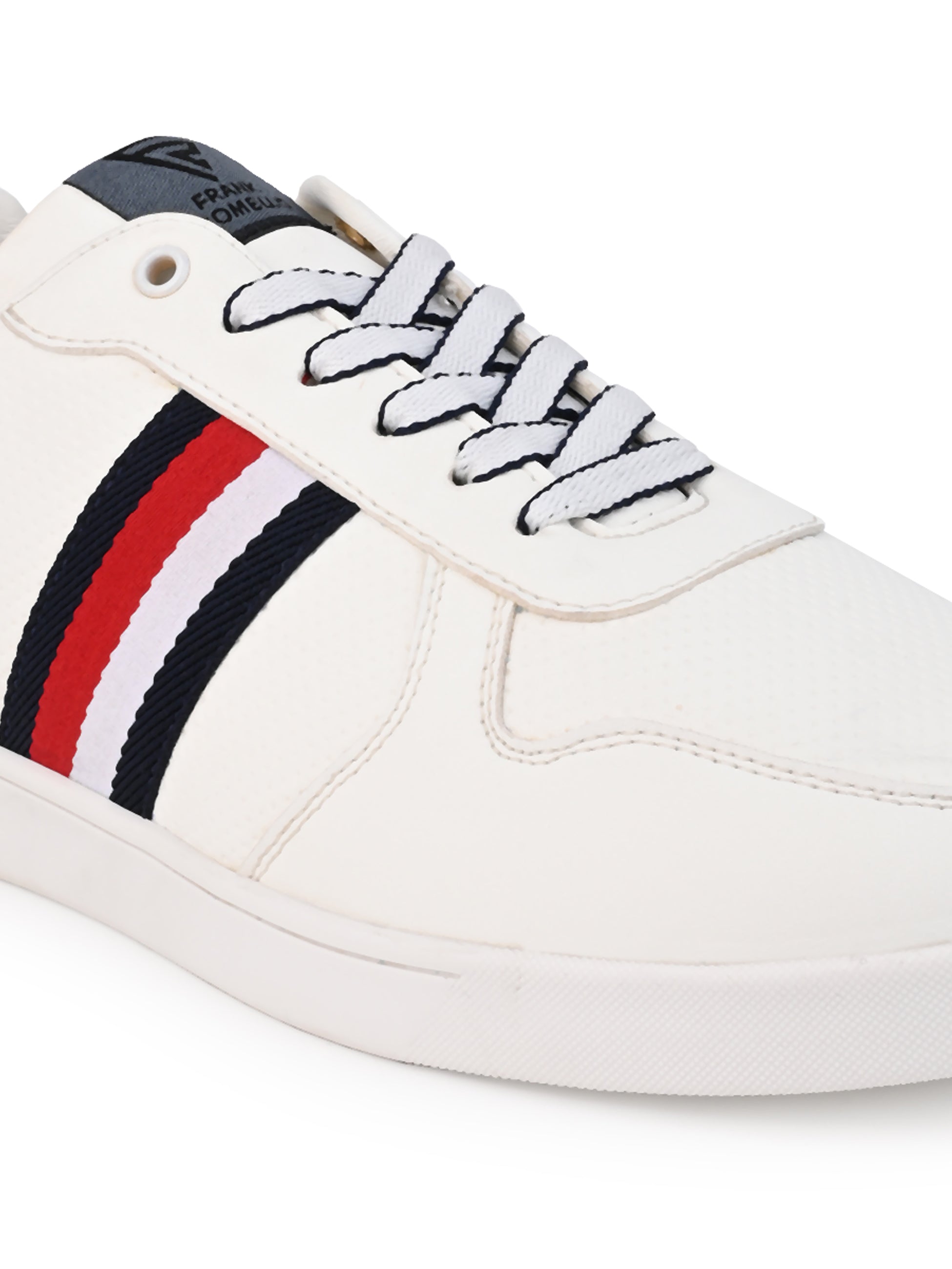 Men Round Toe Lace-Up Sneakers