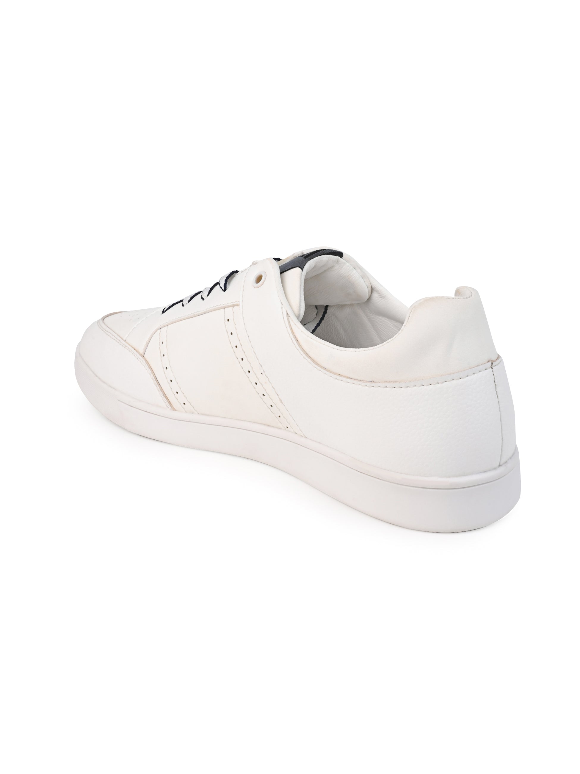 Men Round Toe Smart Casual Lace-Up Sneakers