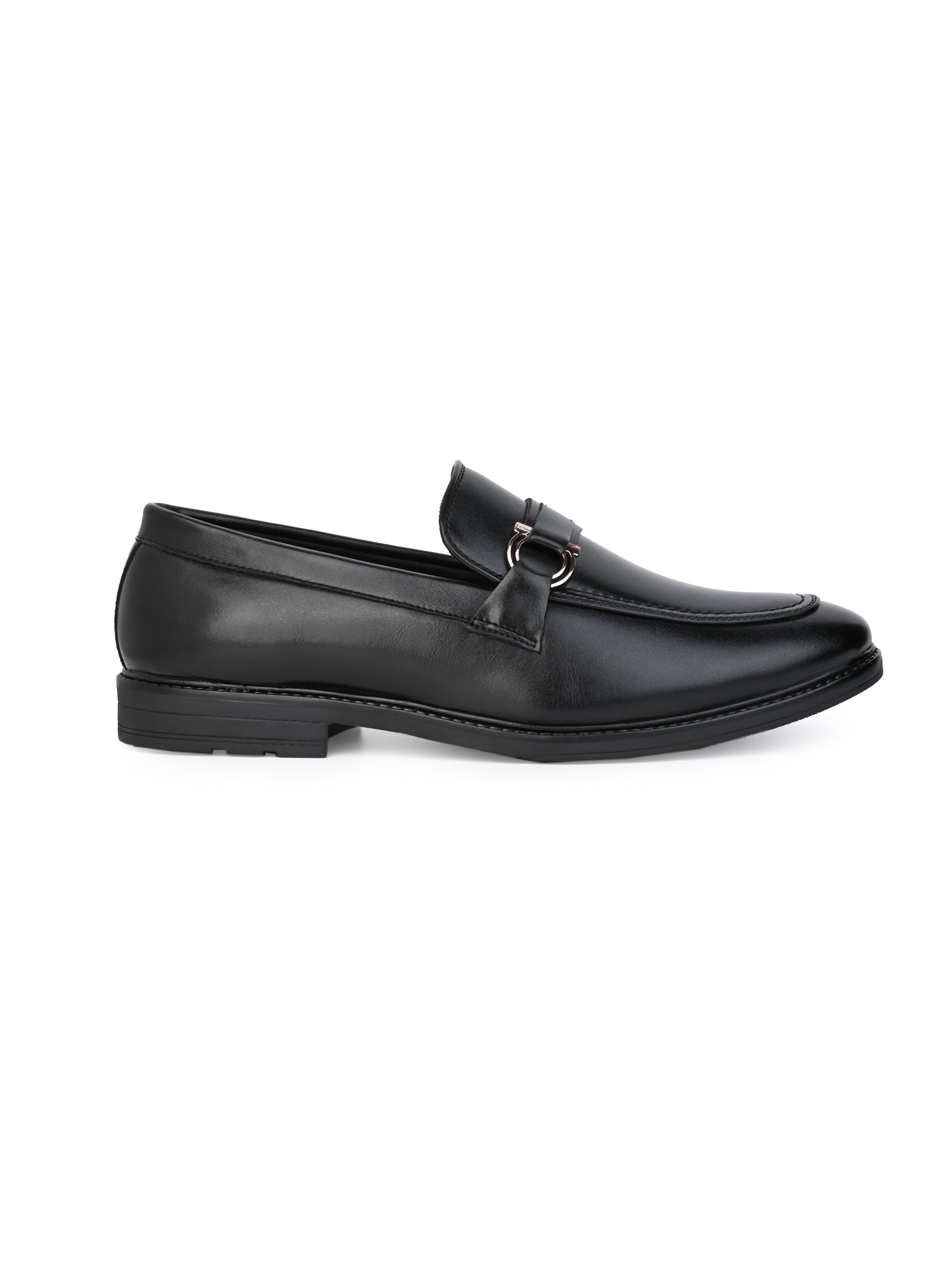 Men's Black  Tan Formal Tassel Loafer