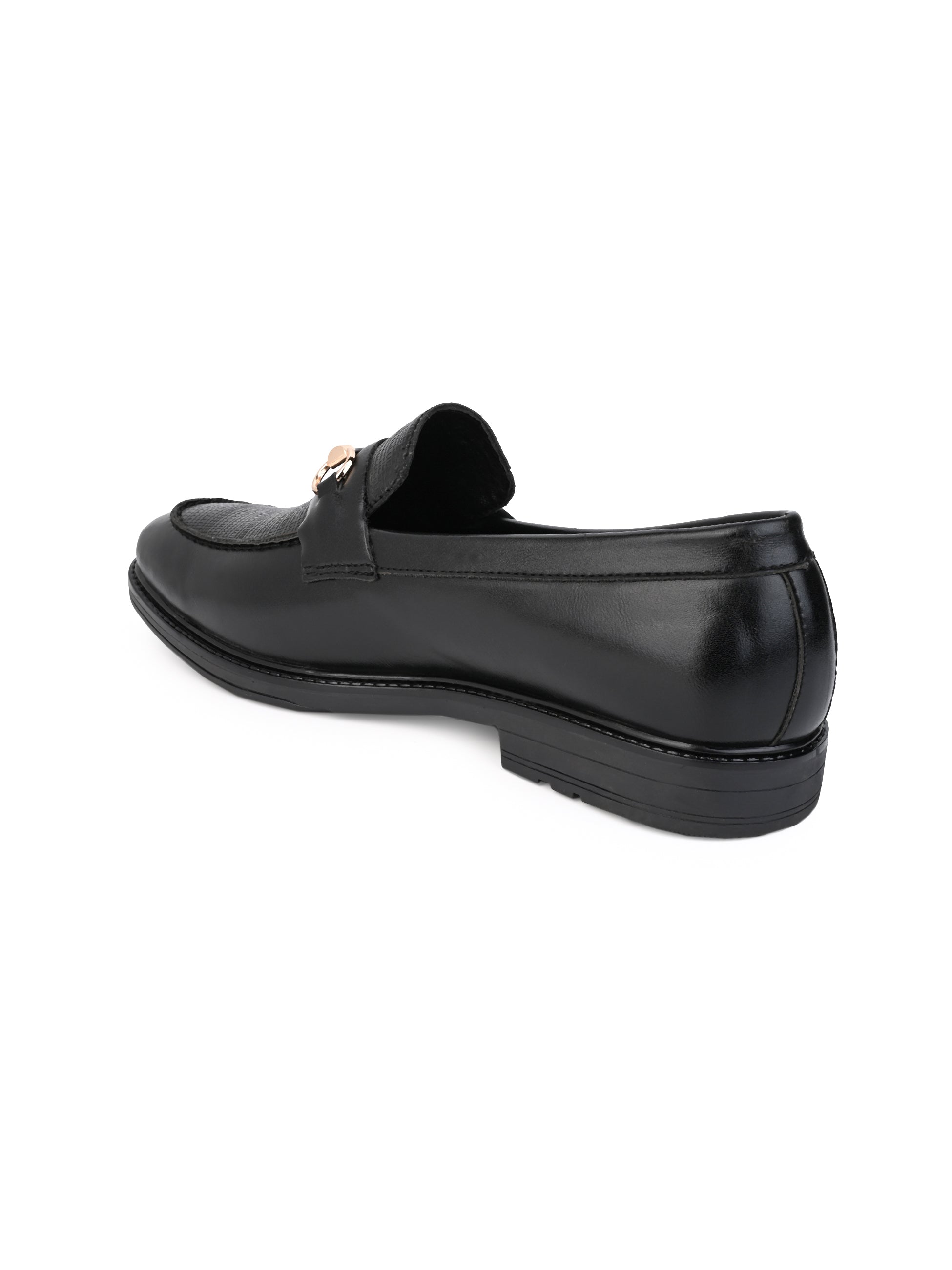 Men's Black  Tan Formal  Loafer