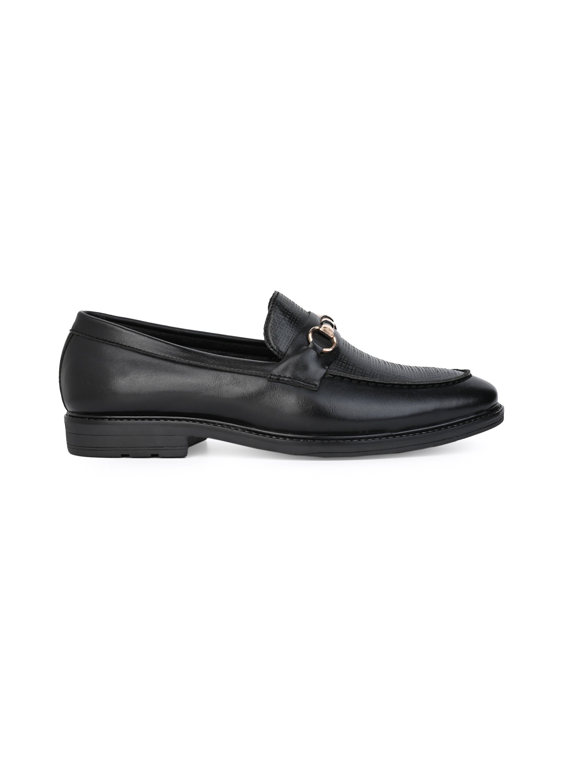 Men's Black  Tan Formal  Loafer