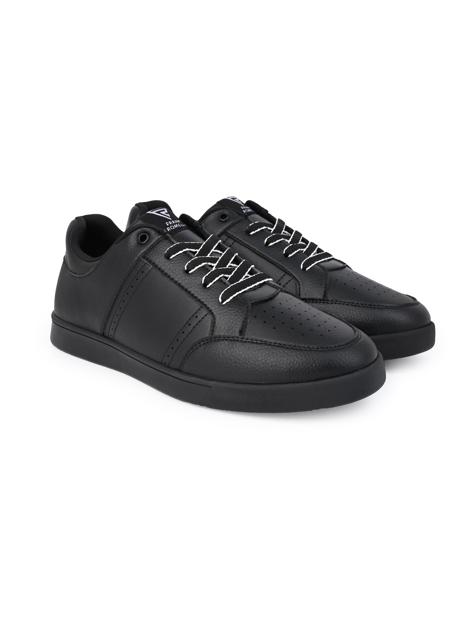 Men Round Toe Smart Casual Lace-Up Sneakers