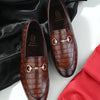 Croco Print Formal Loafer - Exude Sophistication and Style