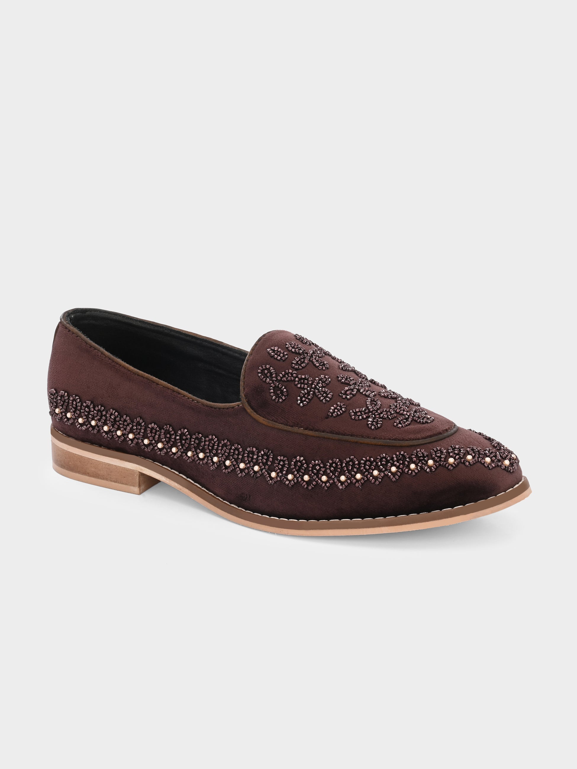 FRANKROMELLO Men Textured Loafers