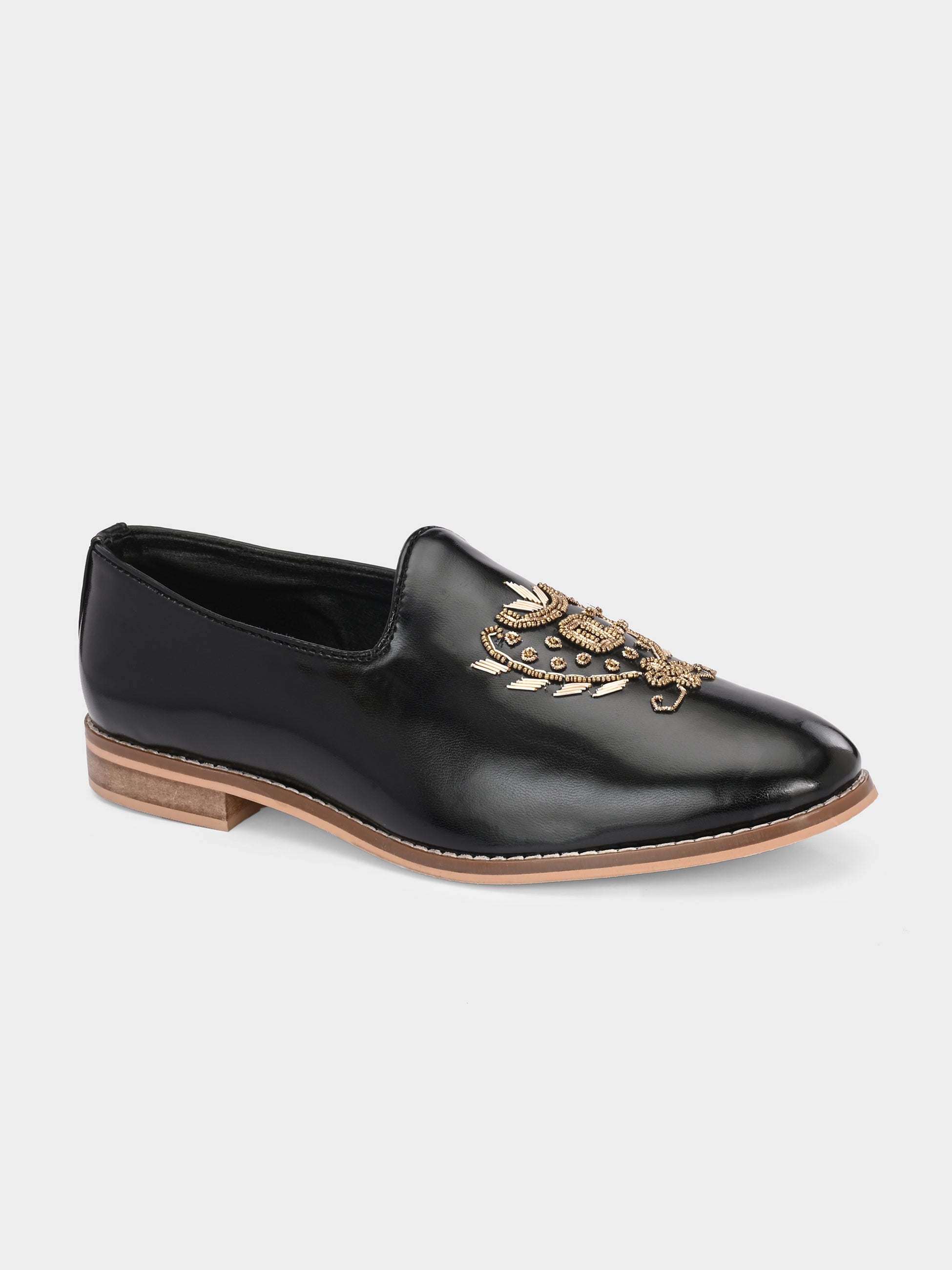 FRANKROMELLO Men Textured Loafers