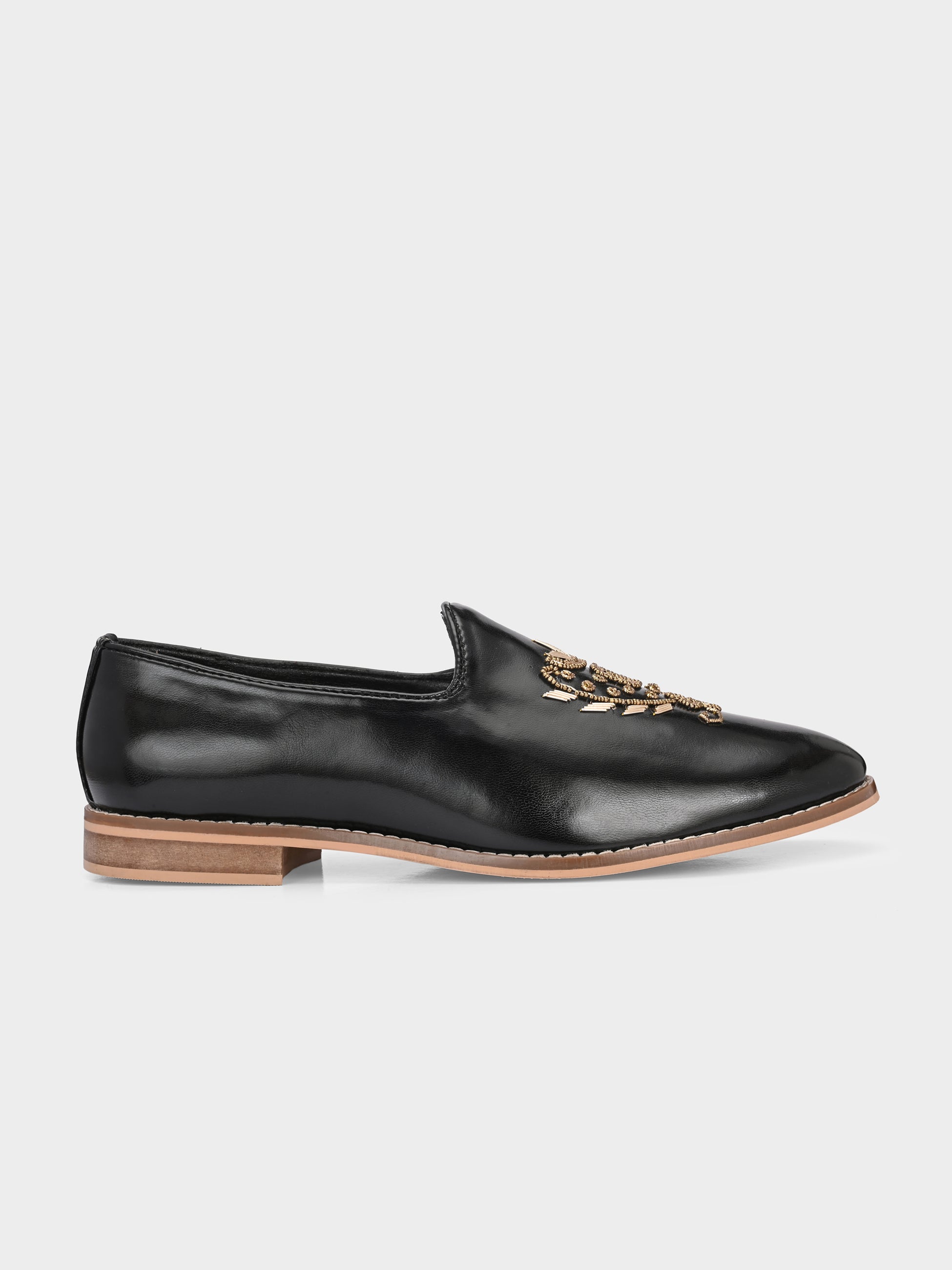 FRANKROMELLO Men Textured Loafers