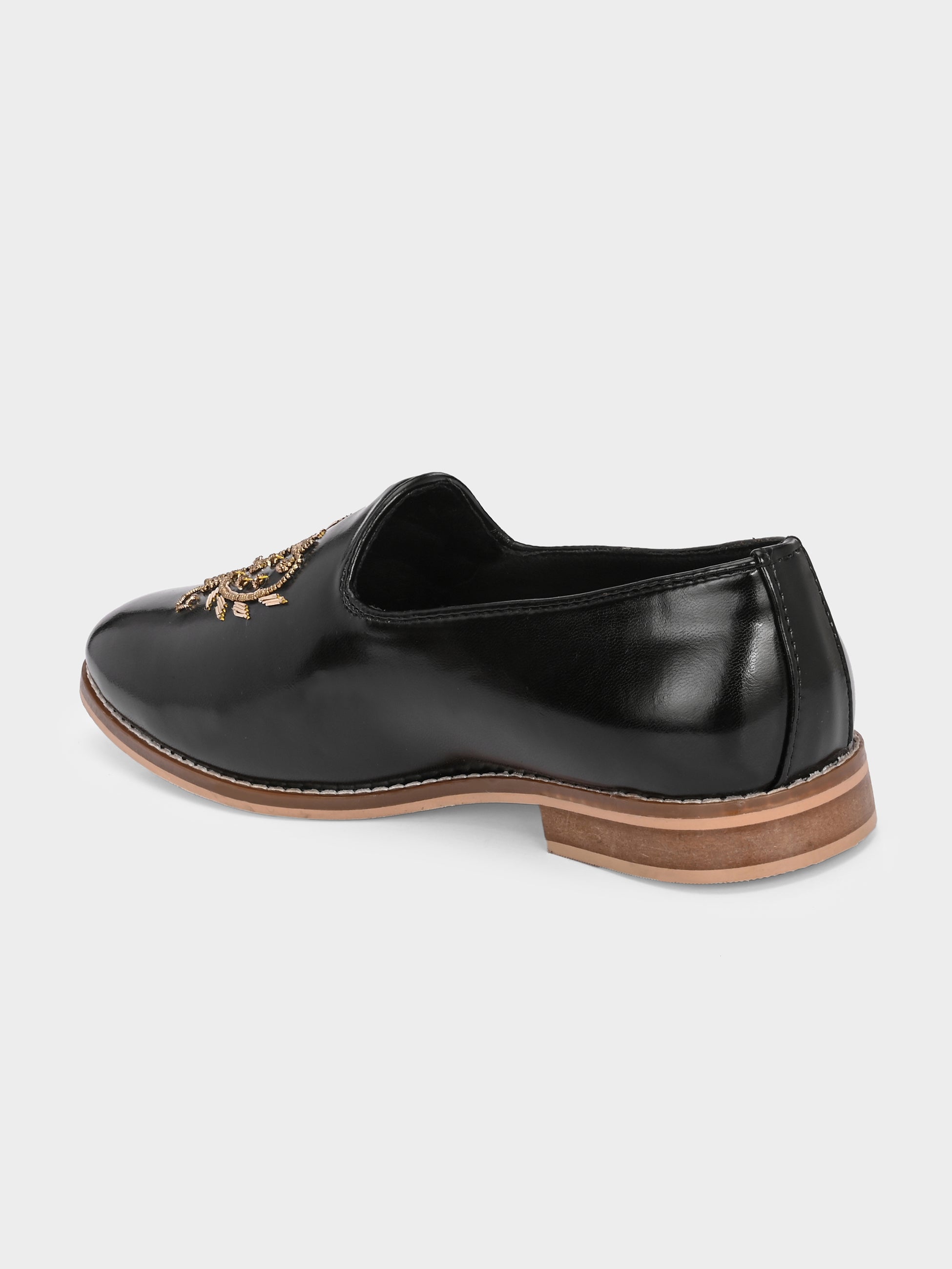 FRANKROMELLO Men Textured Loafers