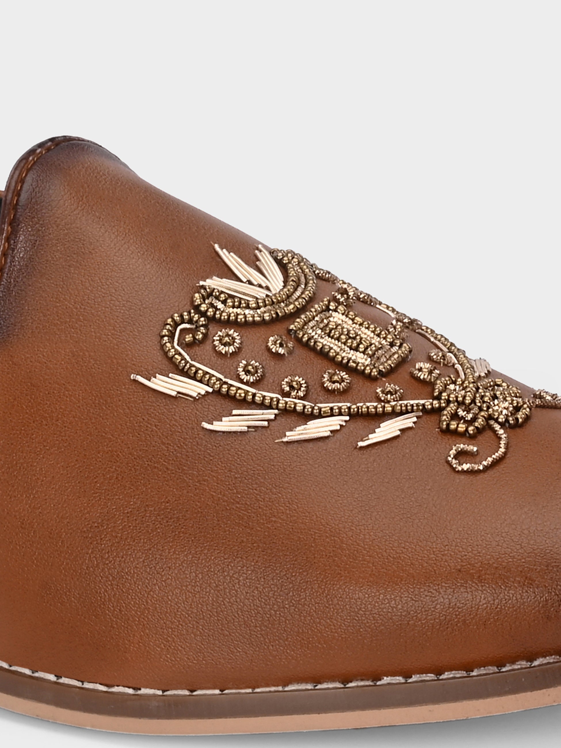 FRANKROMELLO Men Textured Loafers