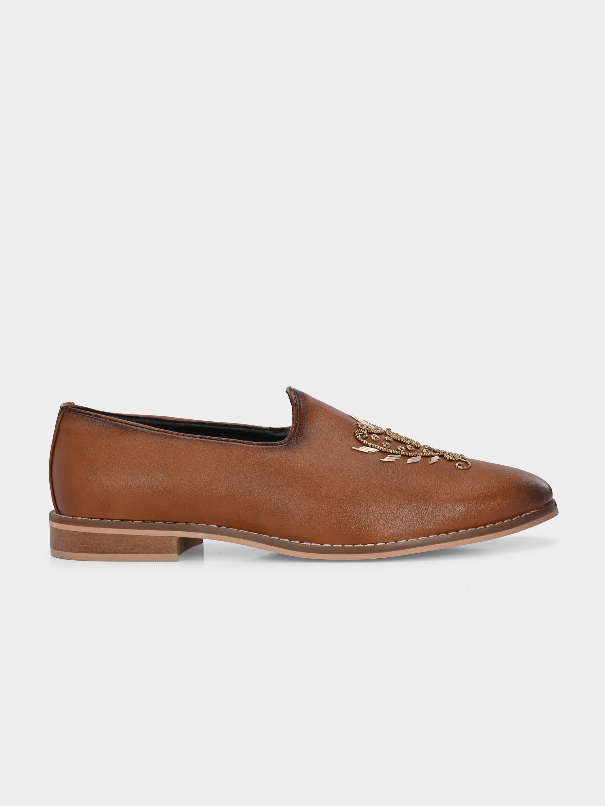 FRANKROMELLO Men Textured Loafers