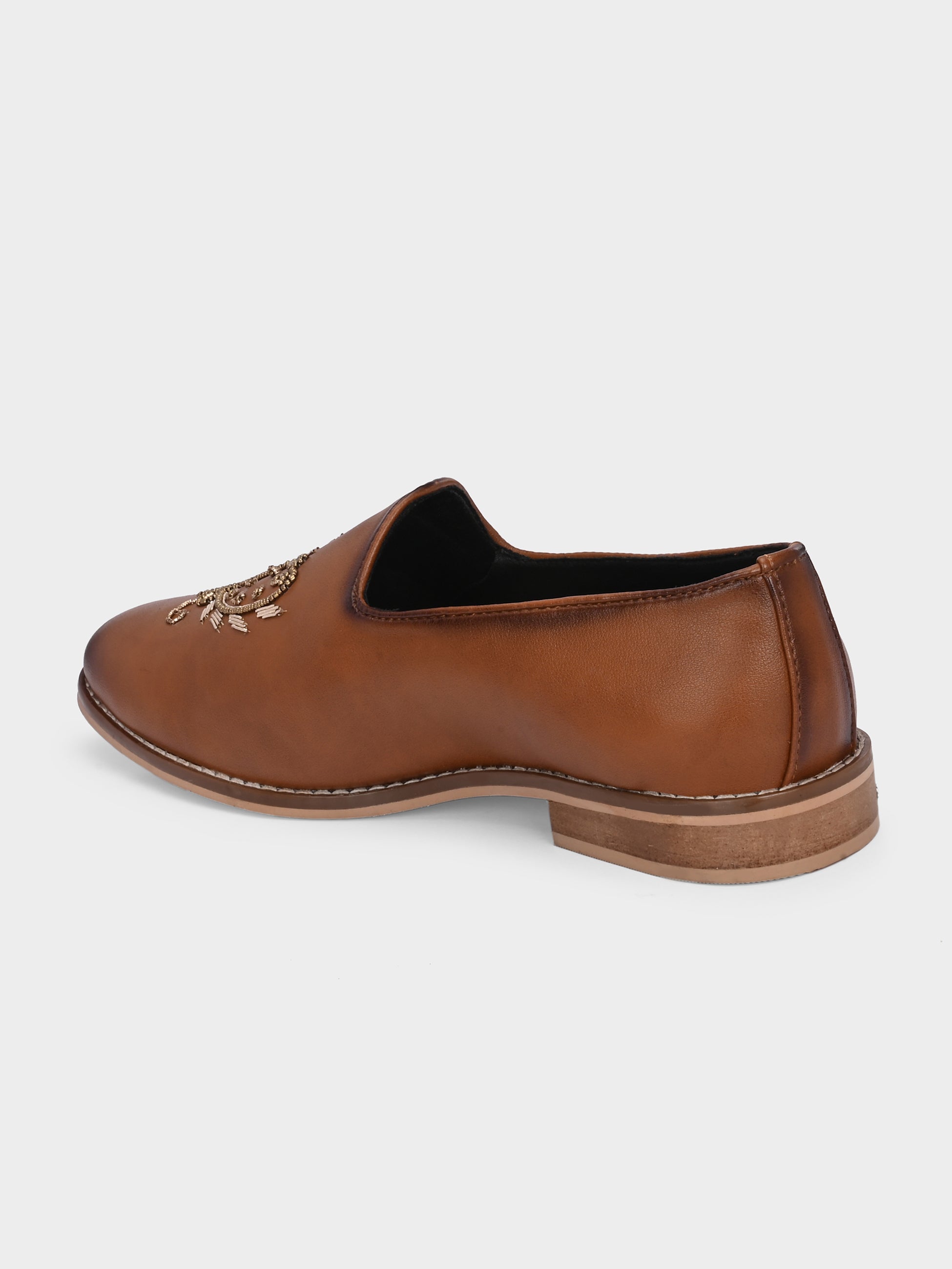 FRANKROMELLO Men Textured Loafers