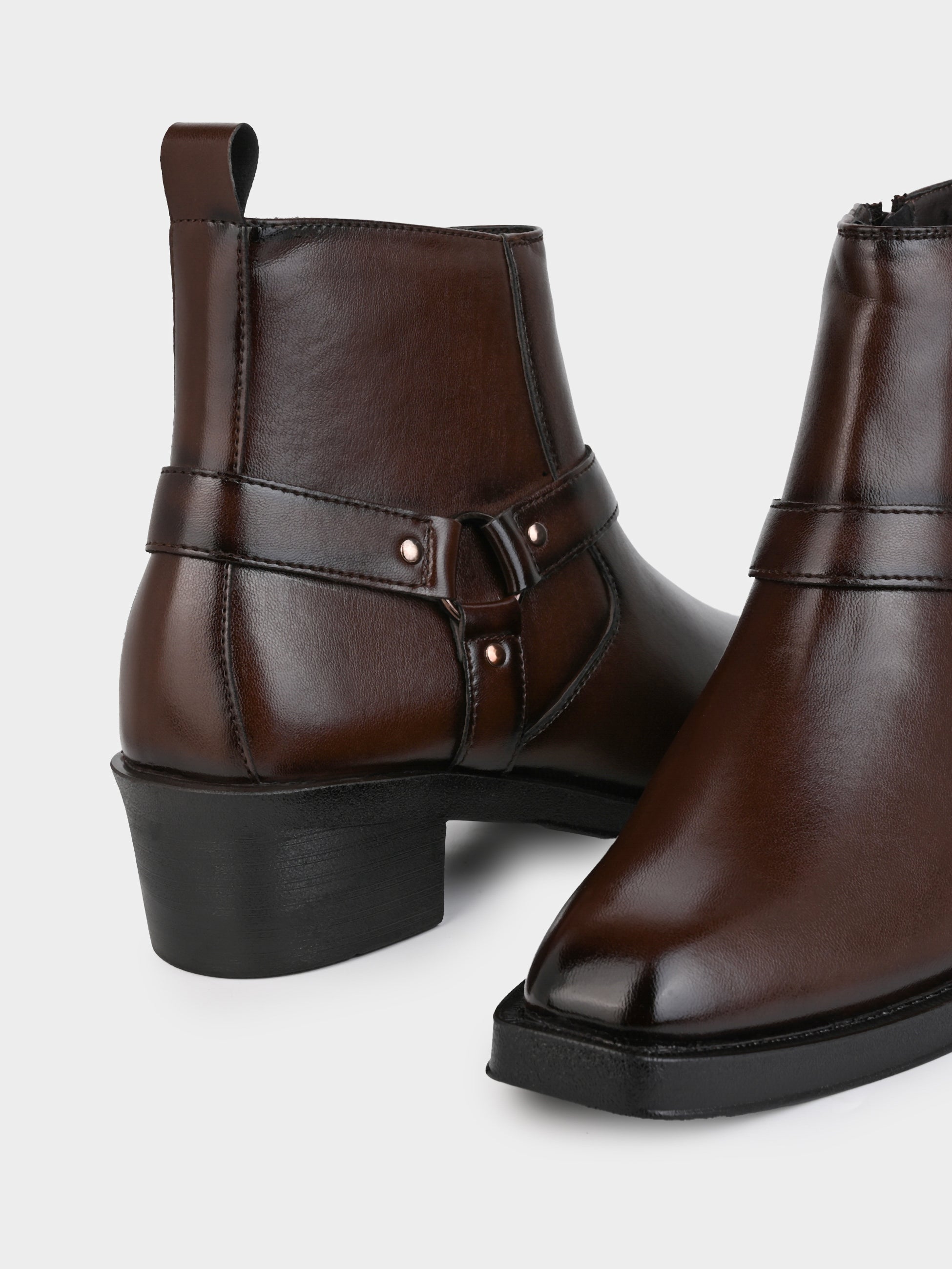 FRANK ROMELLO Men Luxe Elevated Ankle Boot