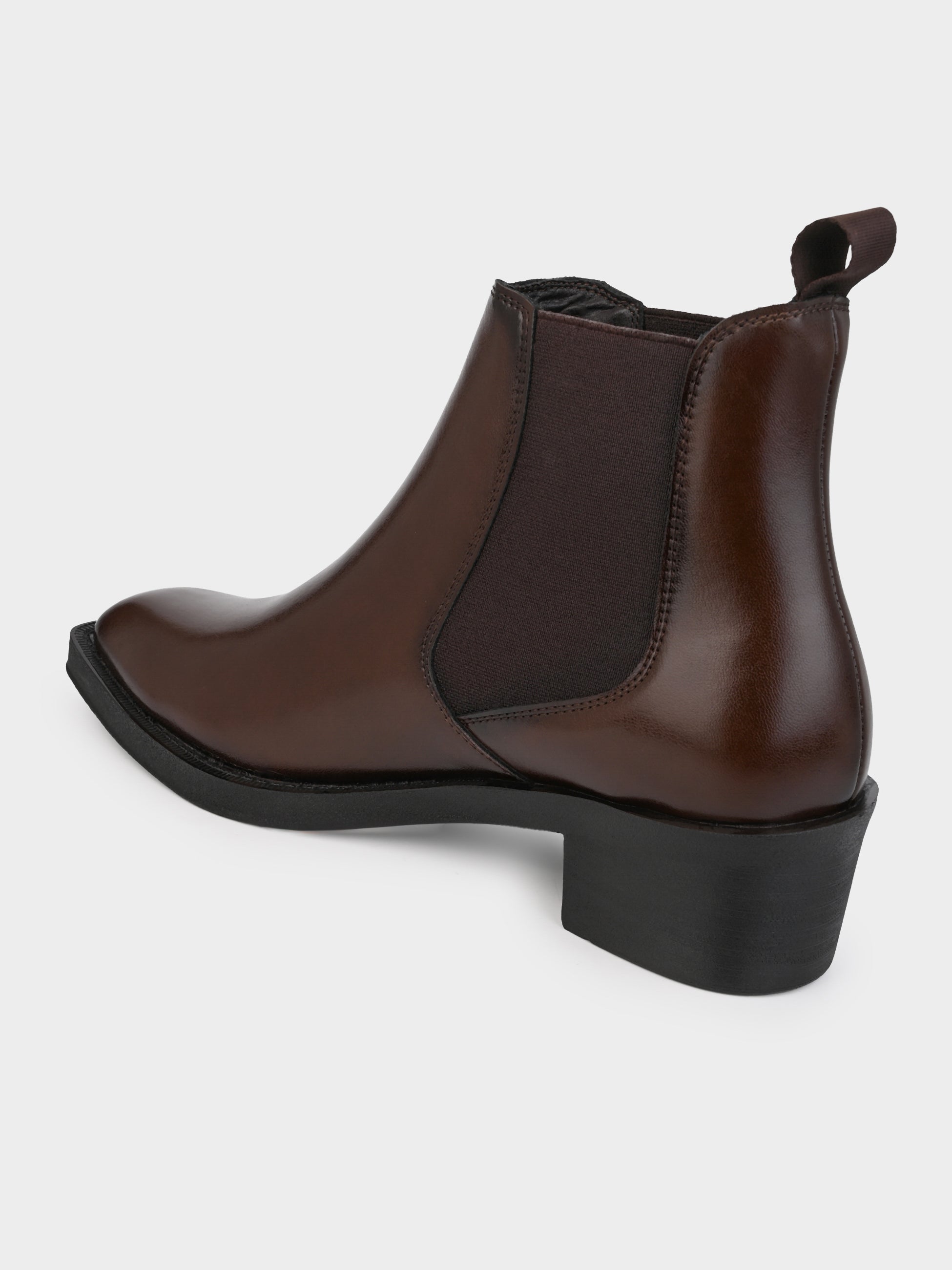 FRANK ROMELLO Men Luxe Elevated Chelsea Ankle Boots