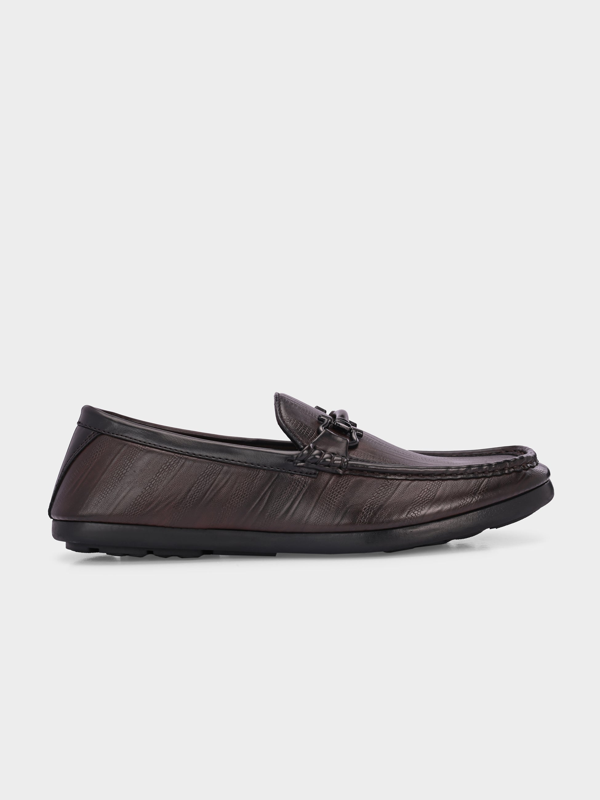 FRANKROMELLO Men Textured Loafers
