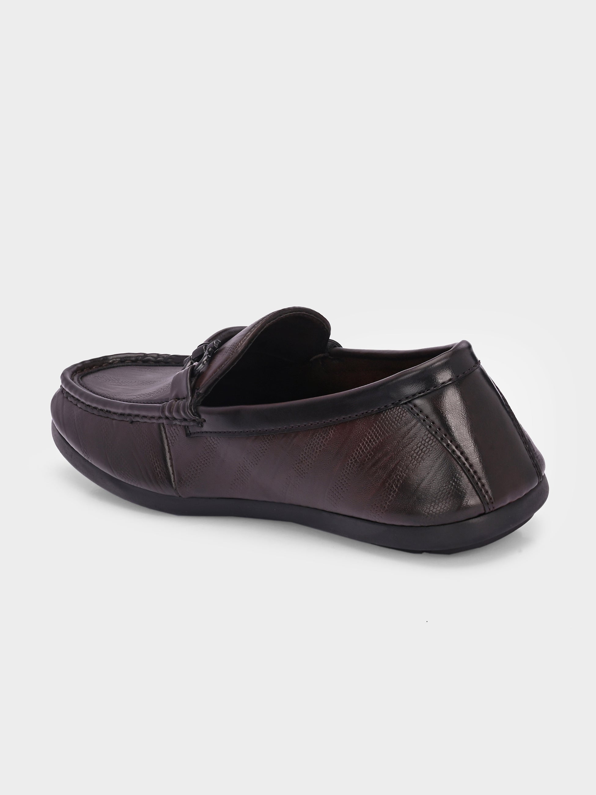 FRANKROMELLO Men Textured Loafers