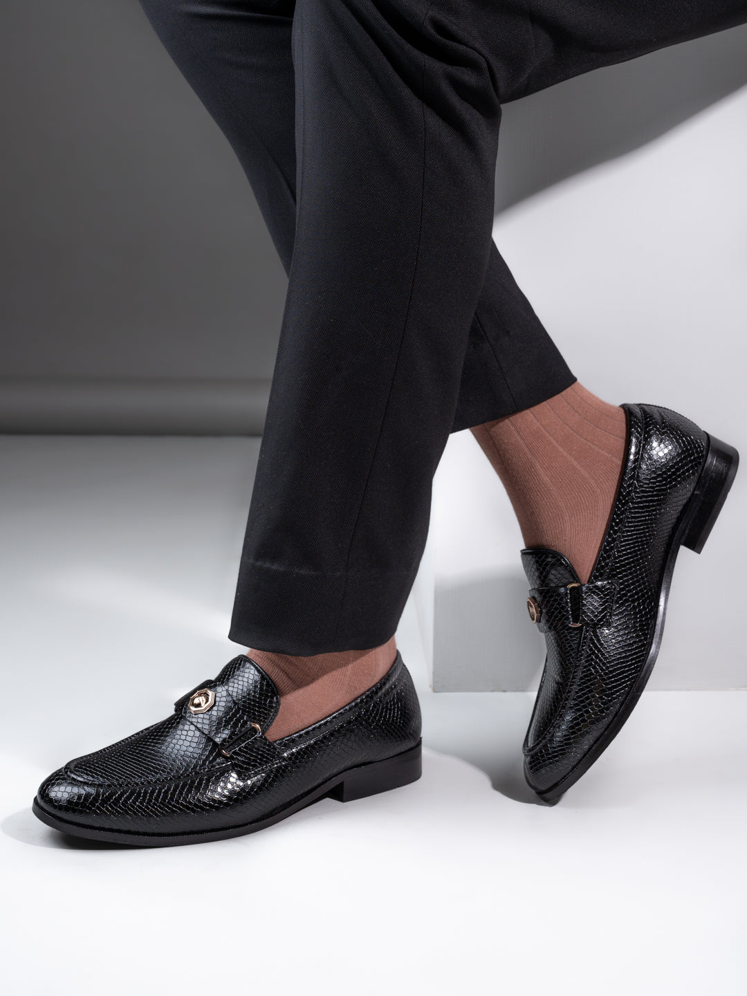 Men's Black  Formal  Loafer