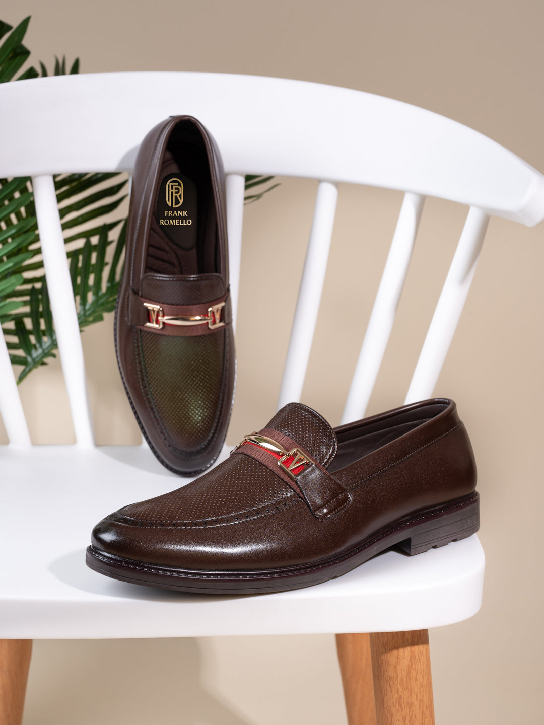 Men's Brown  Formal Tassel Loafer