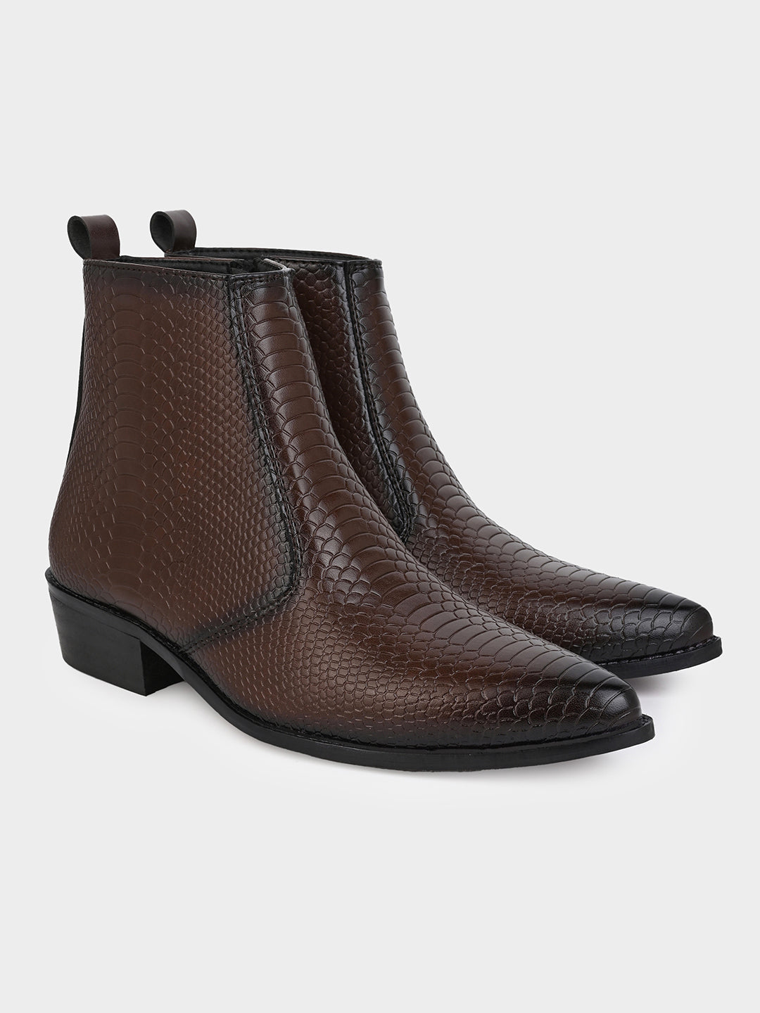 Men Chelsea Block Boots