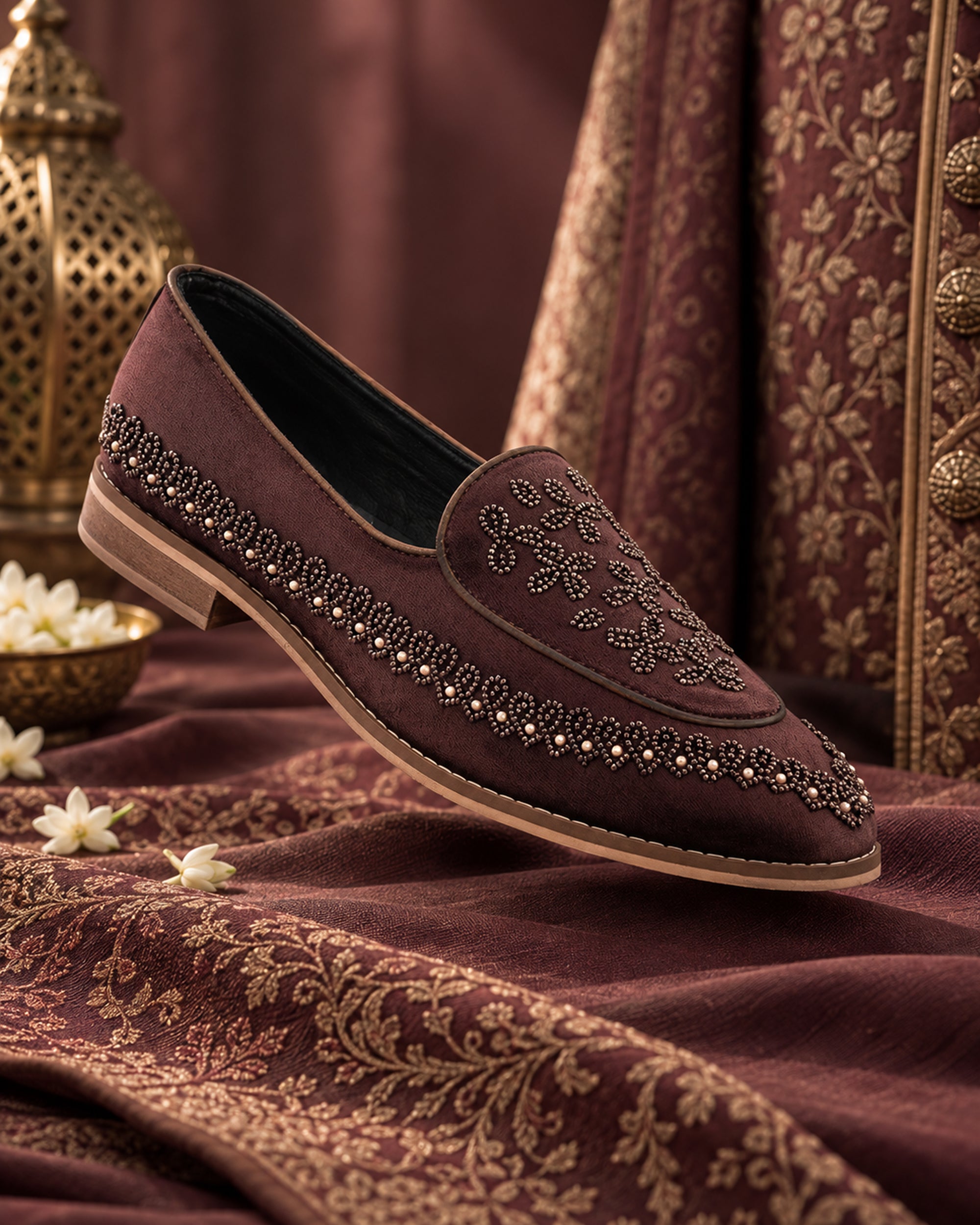 FRANKROMELLO Men Textured Loafers