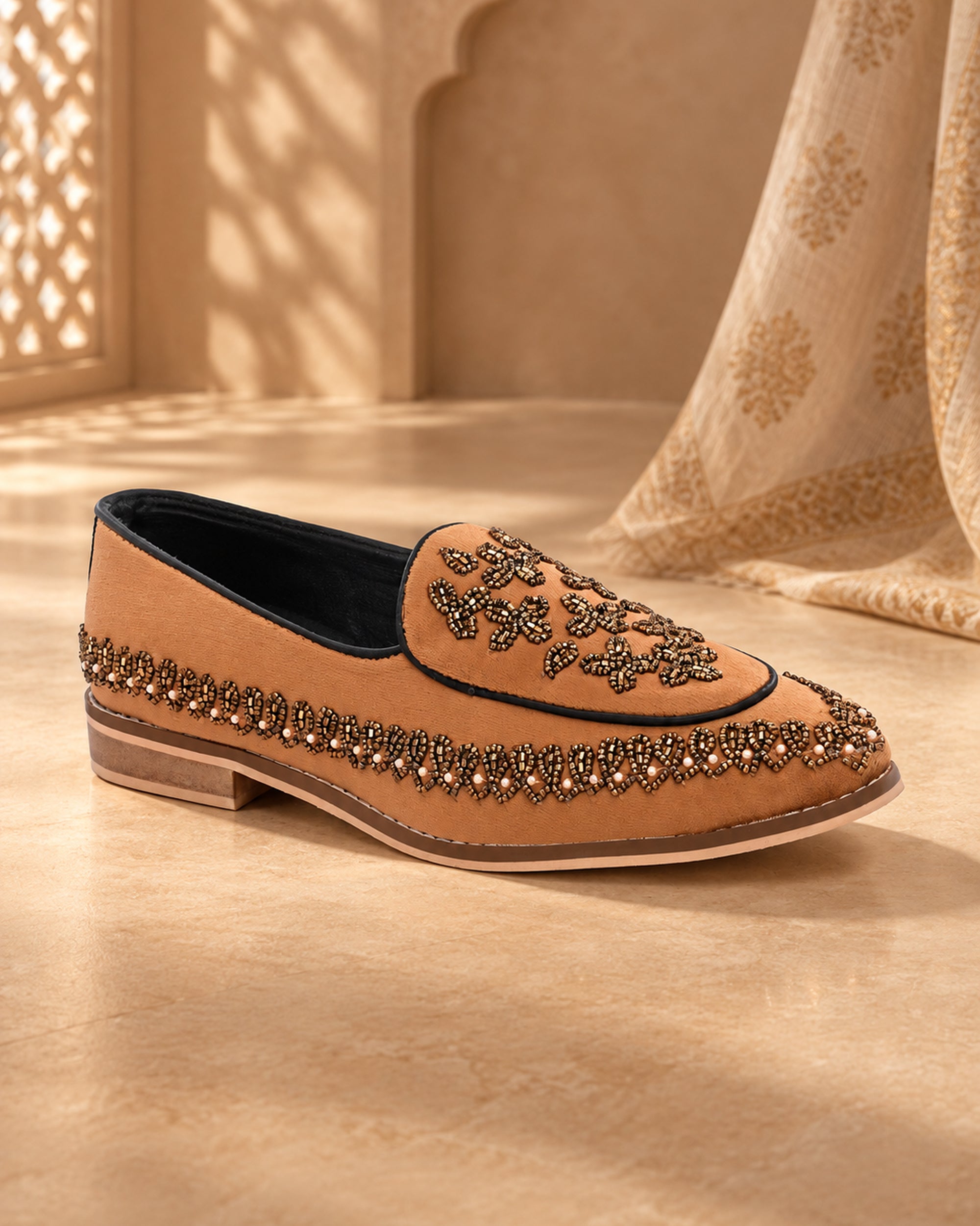 FRANKROMELLO Men Textured Loafers