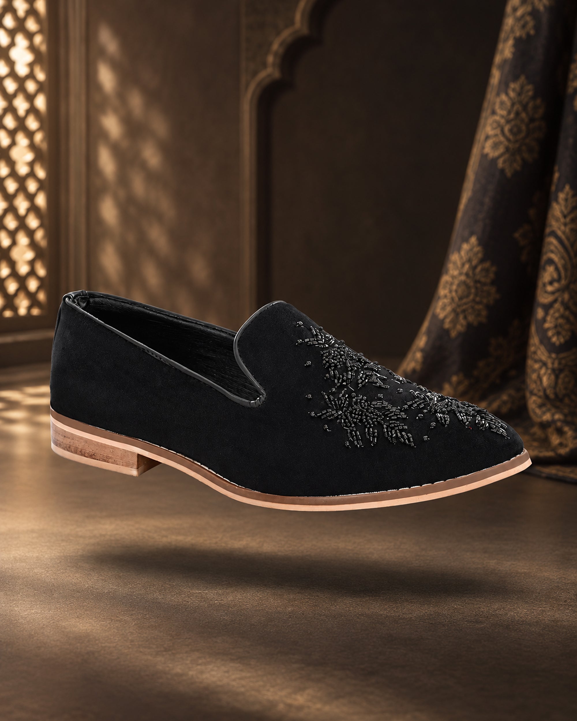 FRANKROMELLO Men Textured Loafers