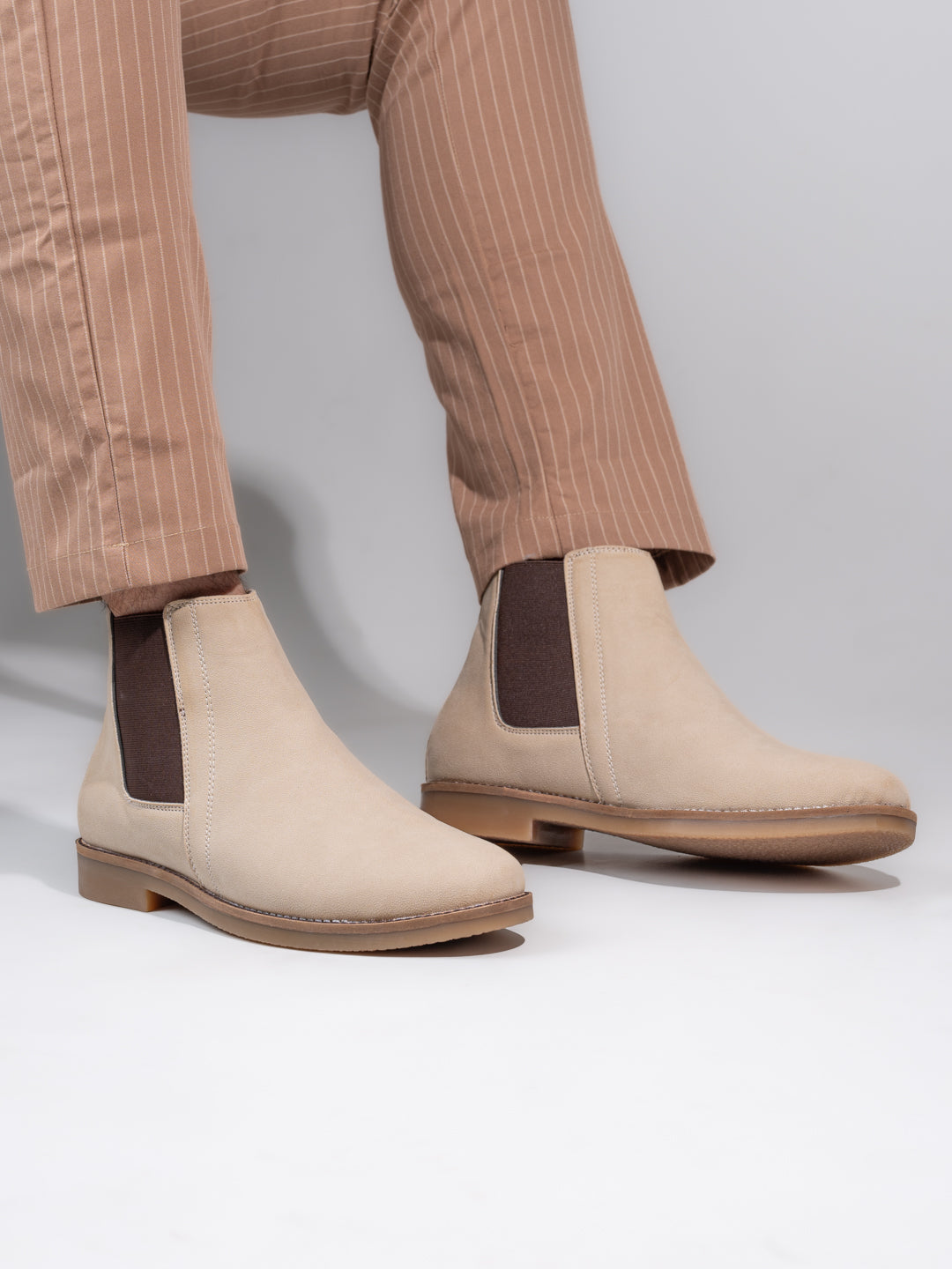 Men Chelsea Block Boots